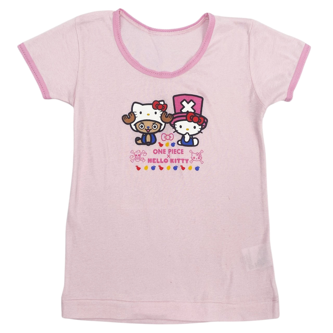2000s One Piece x Hello Kitty Tee Sz XS/S