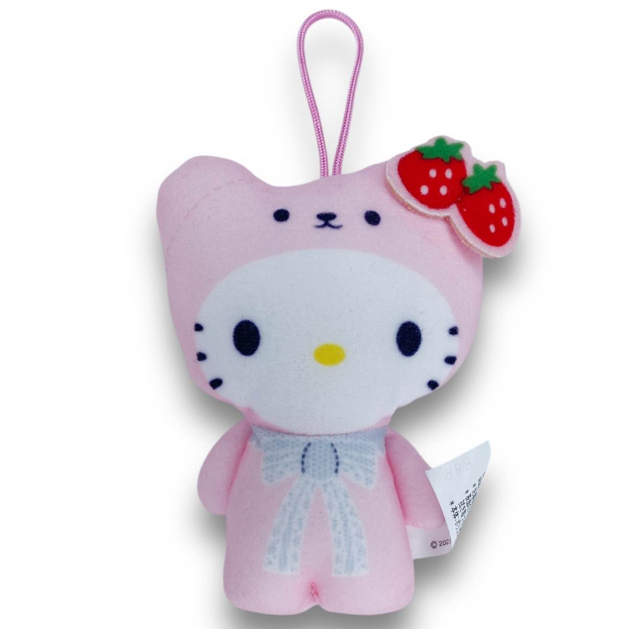 Sanrio Hello Kitty 50th Plush Strap - Strawberry Bear