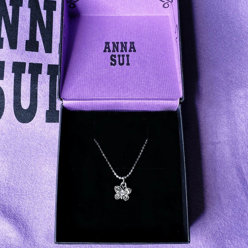 Y2K Rare Anna Sui Butterfly Necklace