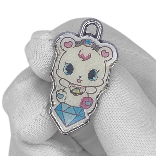 2000s Sanrio Jewelpet Charm - Bear and Diamond