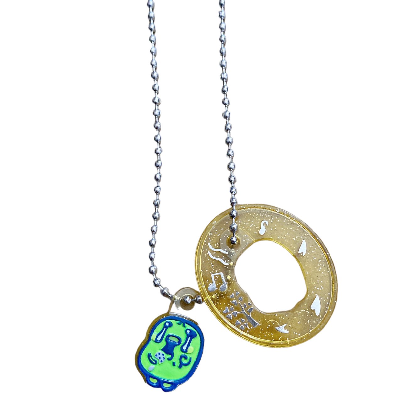 2004 Tamagotchi Character Pendant Necklace