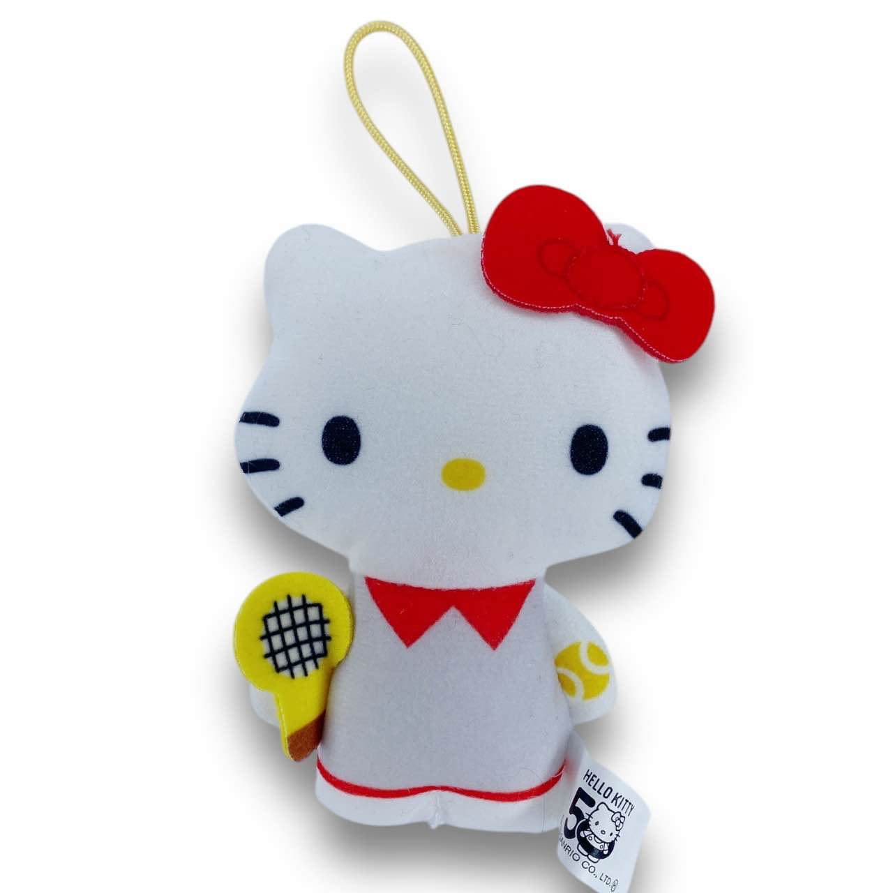 Sanrio Hello Kitty 50th Plush Strap - Tennis