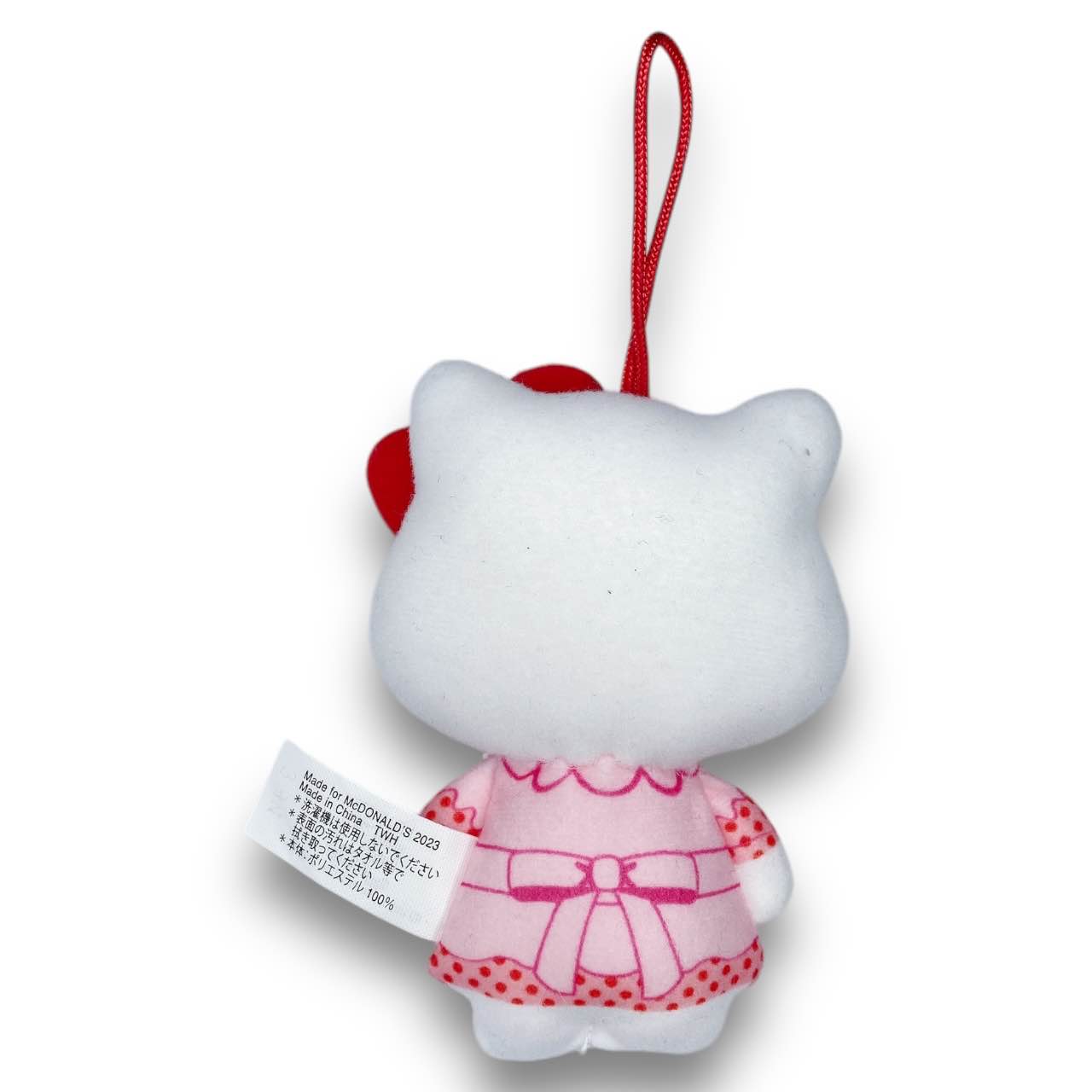 Sanrio Hello Kitty 50th Plush Strap - Pink Dress