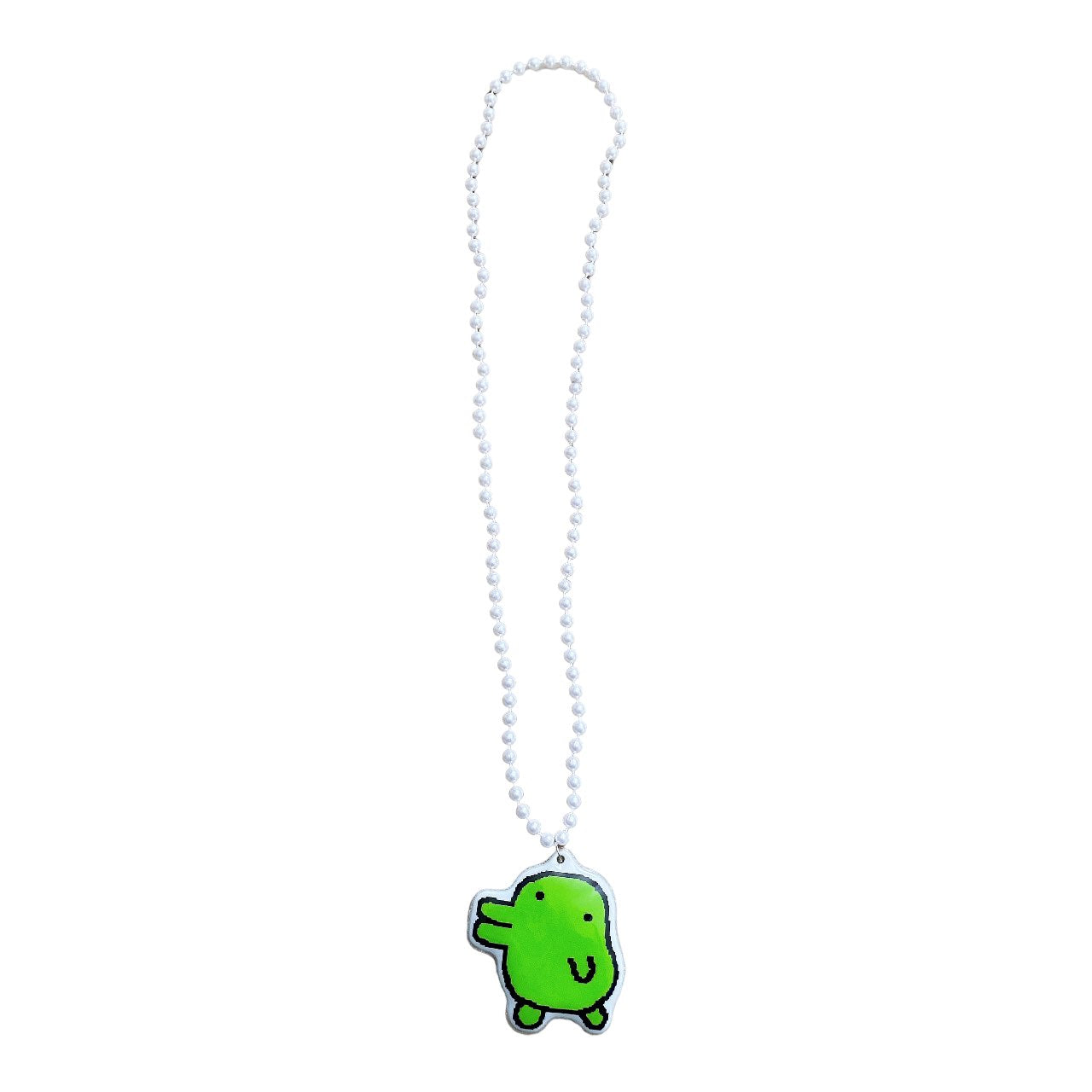 2000s Tamagotchi Character Pendant Necklace