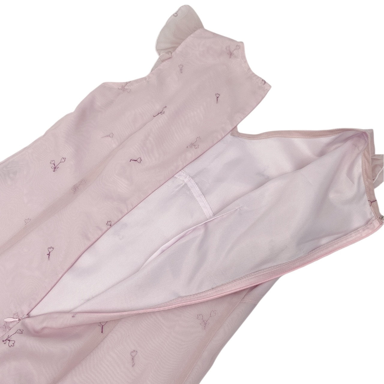 Y2K Floral Coquette Fairy Pink Dress Sz S