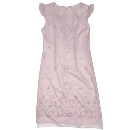 Y2K Floral Coquette Fairy Pink Dress Sz S