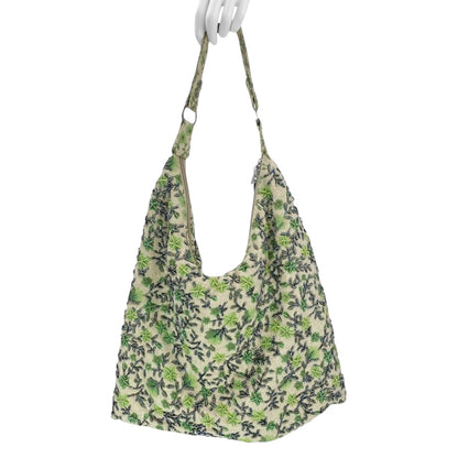 2000s Beaded Floral Earth Fairy Purse