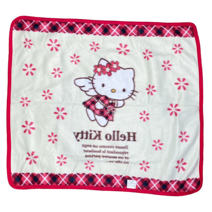 2002 Sanrio Hello Kitty French Angel Fleece Blanket Throw