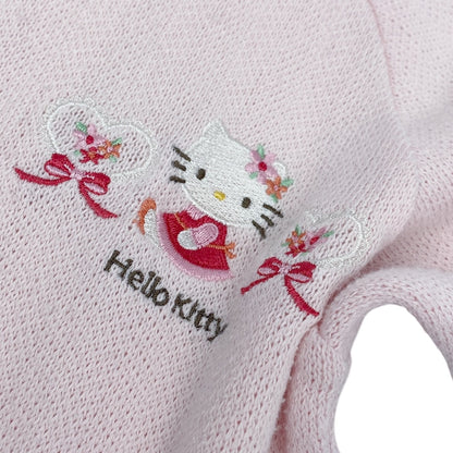 2008 Sanrio Sugarland Coquette Hello Kitty Cropped Hoodie Sz S