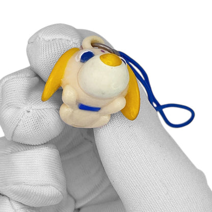 2000s Tea Dog Mascot Strap - Yellow