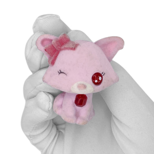 2010s Sanrio Jewelpet Character Figure - Pink Cat