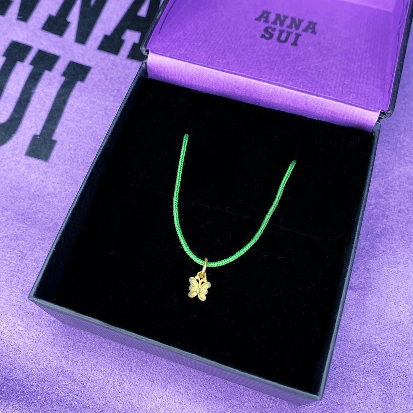 Y2K Anna Sui Butterfly Chord Necklace