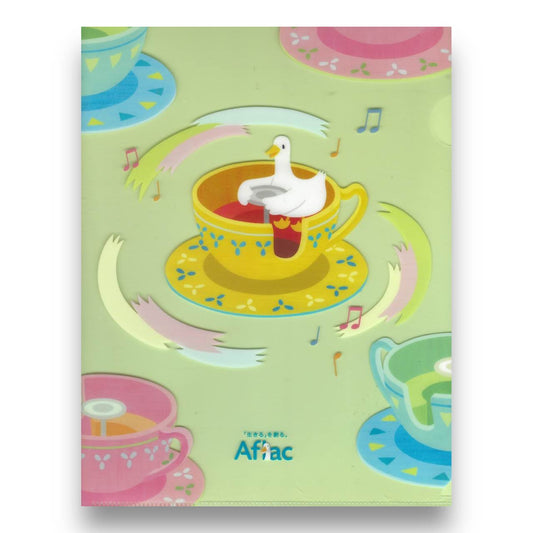 Y2K Aflac Teacups File Folder