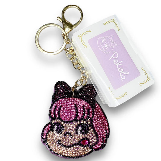 New Rare Bling Sanrio x Peko Collab Keychain