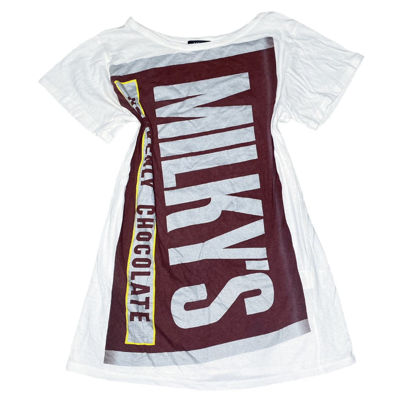 Y2K 2000s MILK Chocolate Milkys Graphic Tshirt Sz M