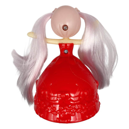 2010s Licca Doll Figure - Red Strawberry Dress