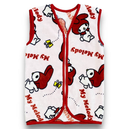 90s/Y2K Sanrio My Melody Fluffy Vest Sz S/M