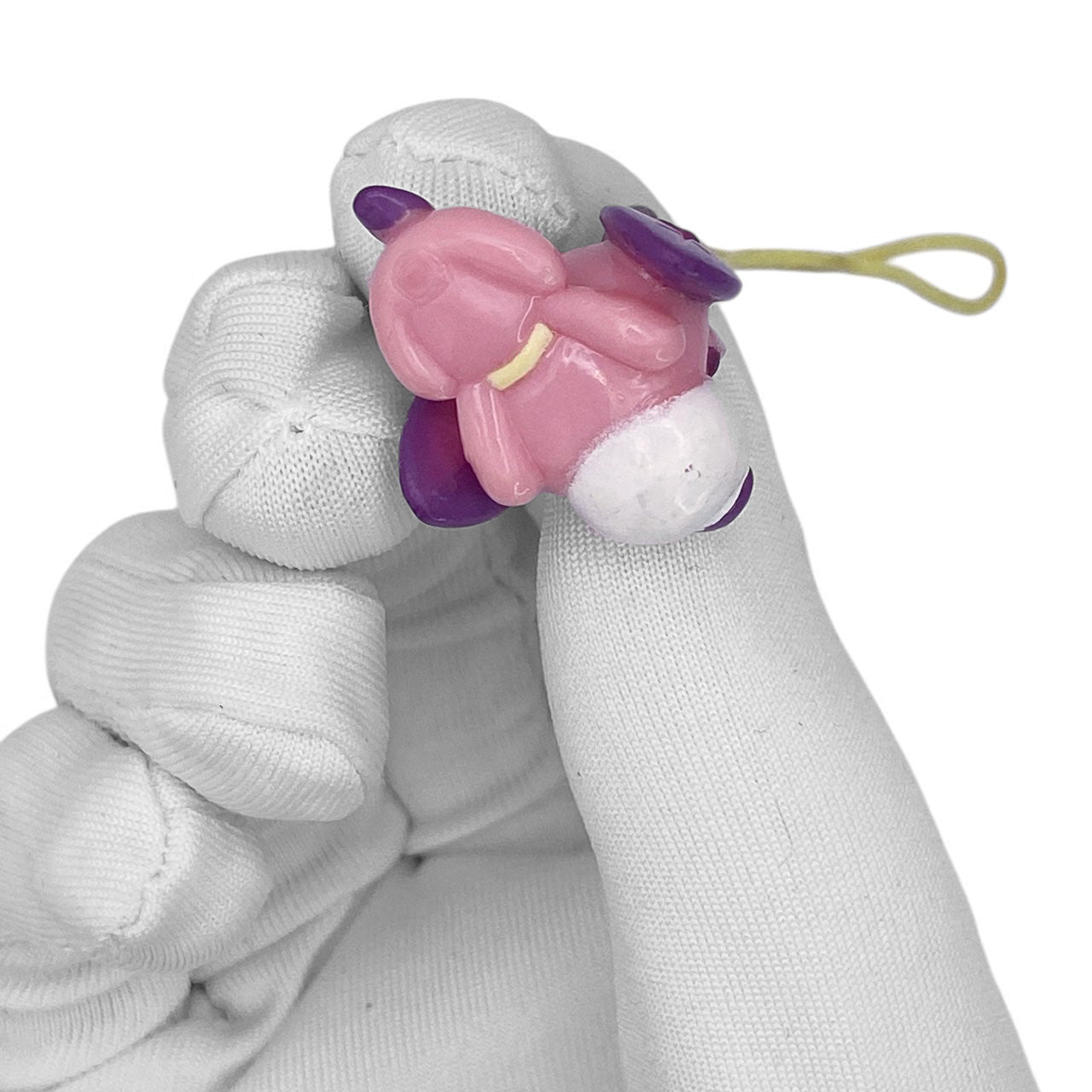 2000s Tea Dog Mascot Strap - Pink