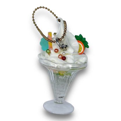 2000s Decoden Sweets Keychain - Crystal Sundae