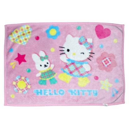 2002 Sanrio Hello Kitty Fashion Kawaii Fleece Blanket Throw