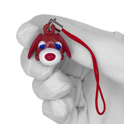 2000s Tea Dog Mascot Strap - Red