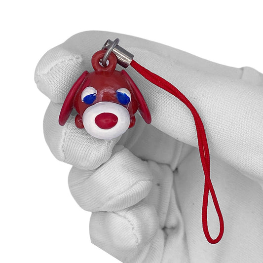 2000s Tea Dog Mascot Strap - Red