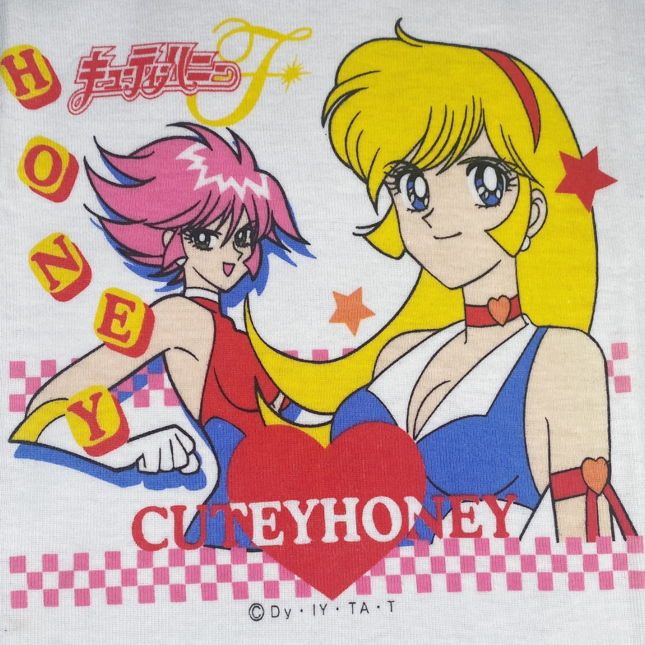 Rare Vintage Y2K Bandai Anime Cutie Honey Tee Sz S