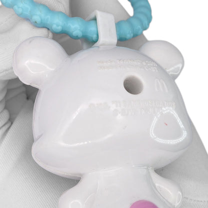 2010s Sanrio Jewelpet Character Keychain - White Bear