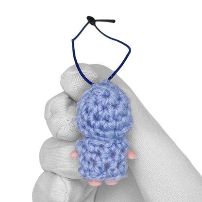 Vintage 90s Kewpie Crochet Outfit Strap - Lavender