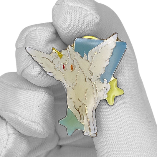 Vintage 90s Sailor Moon Enamel Pin - Helios Pegasus Stars