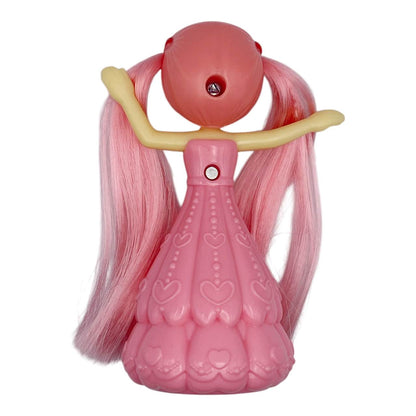 2010s Licca Doll Figure - Pink Dress with Pigtails