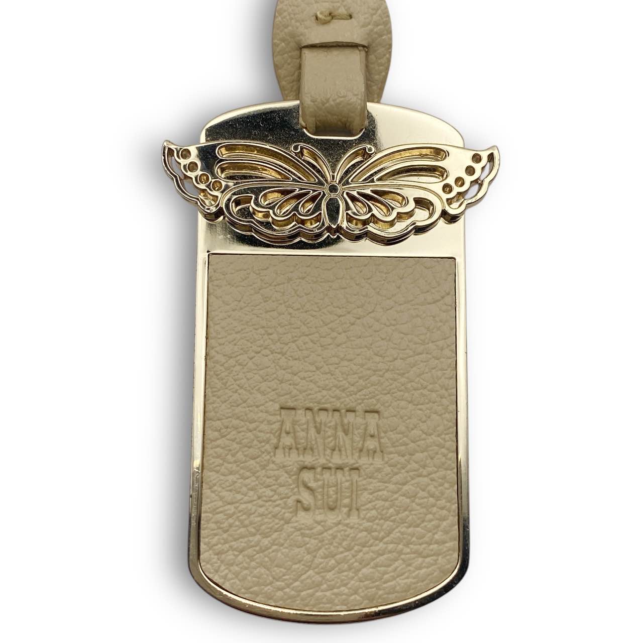 Y2K Anna Sui Logo Bag Tag Keychain