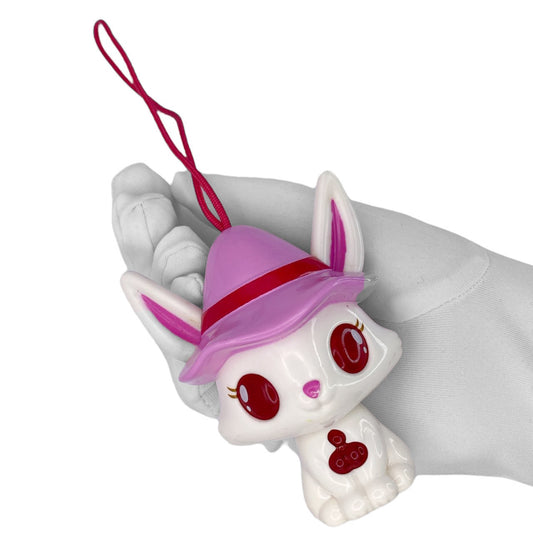 2010s Sanrio Jewelpet Character Strap - White Bunny