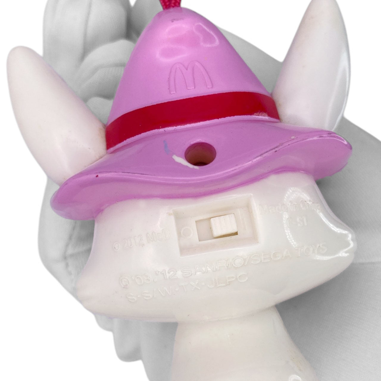 2010s Sanrio Jewelpet Character Strap - White Bunny