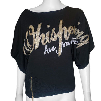 Y2K Cecil McBee Gyaru Off Shoulder Top Sz M