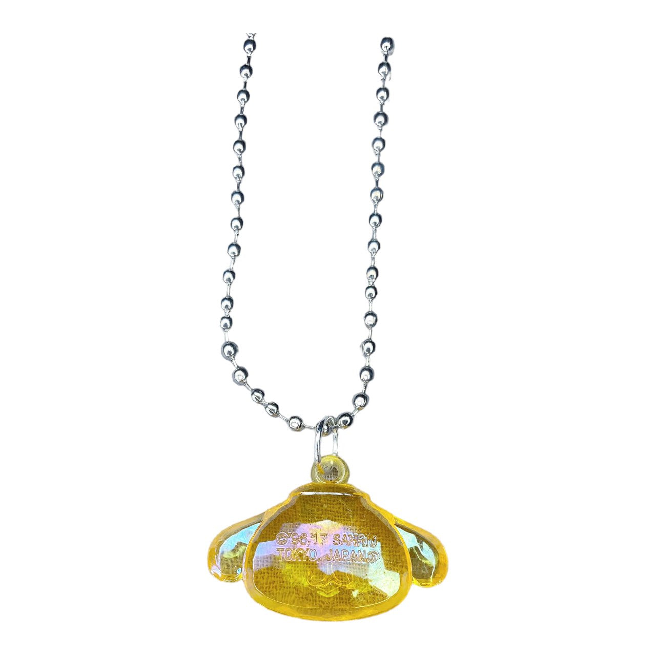 Sanrio Crystal Pendant Necklace Pompompurin