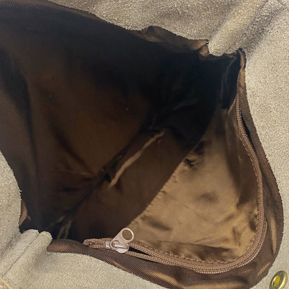 Y2K Floral Suede Grunge Bag