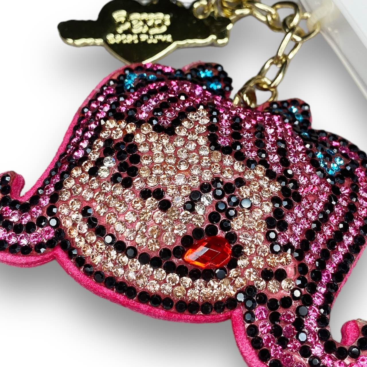 New Rare Bling Sanrio x Peko Collab Keychain