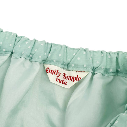 2000s Emily Temple Cute Lolita Mint Fairy Skirt Sz S/M