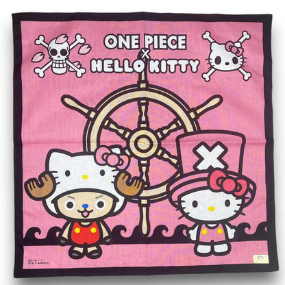 2010s One Piece x Hello Kitty Handkerchief