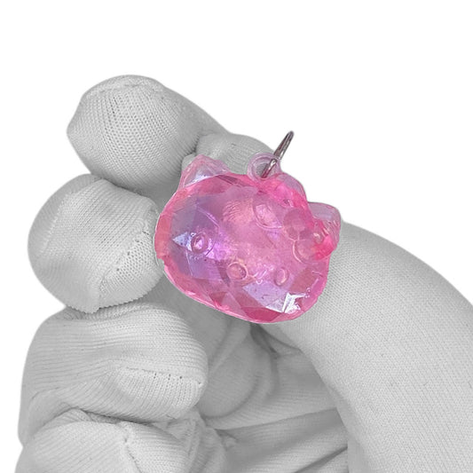 2000s Sanrio Crystal Charm - Hello Kitty