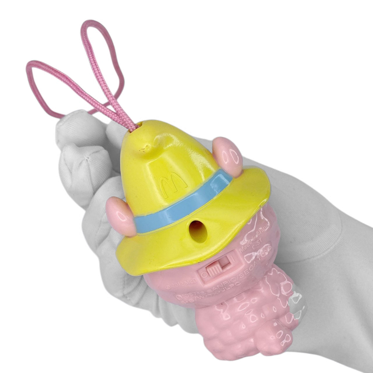 2010s Sanrio Jewelpet Character Strap - Pink Llama