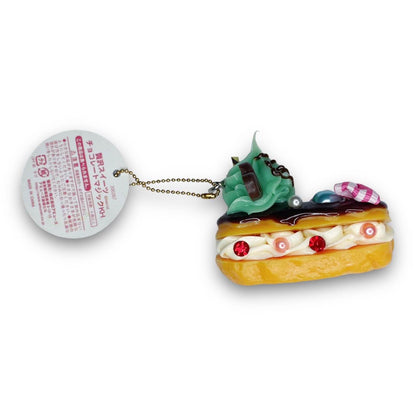 2000s Decoden Sweets Keychain - Eclair