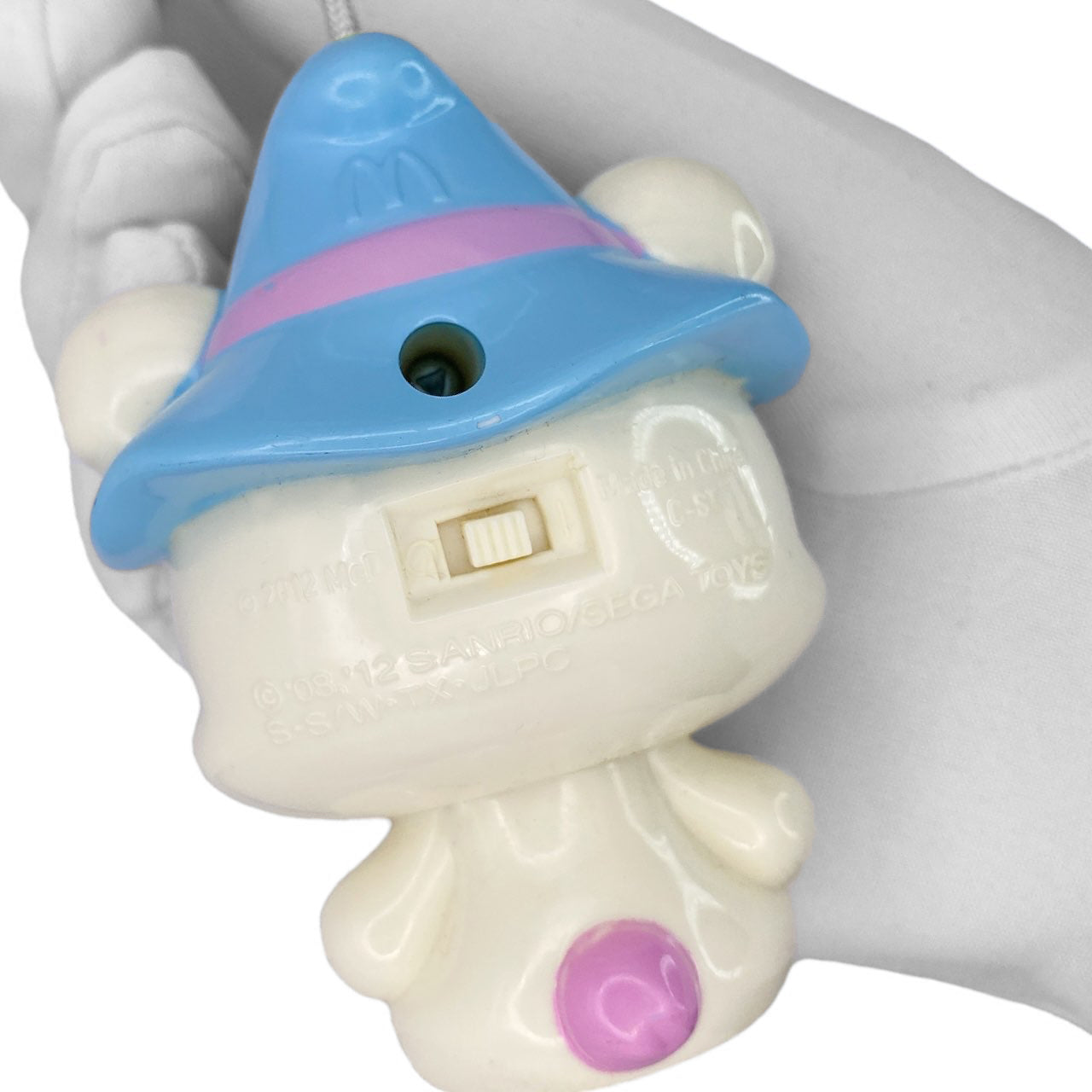 2010s Sanrio Jewelpet Character Strap - White Bear