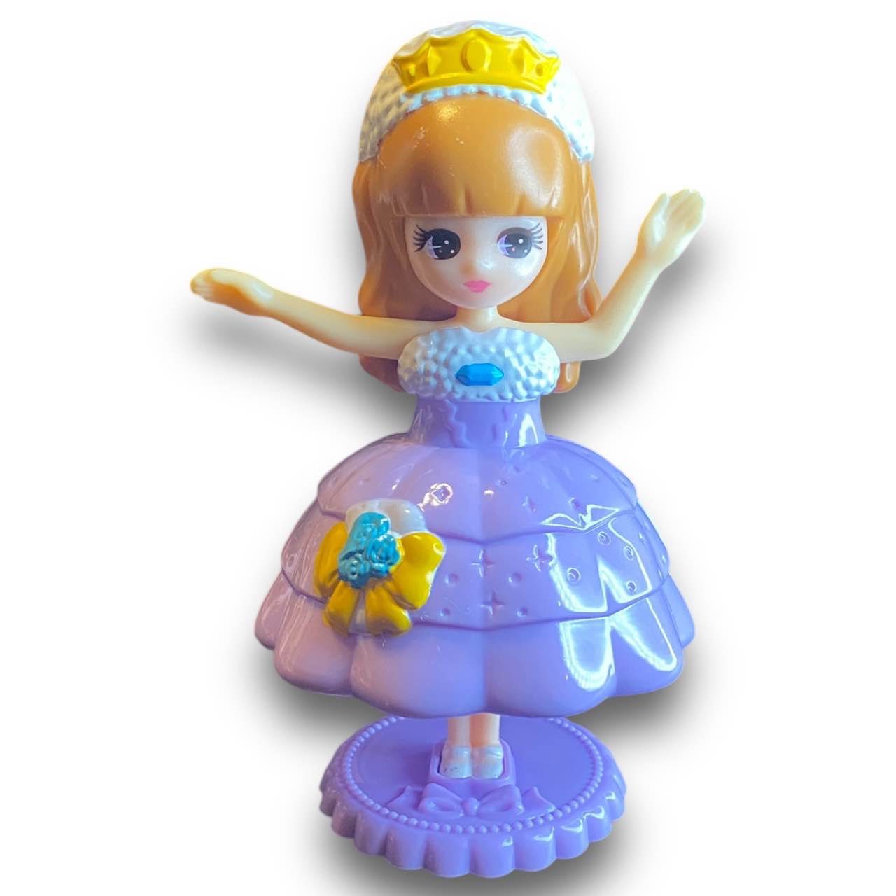 2010s Licca Doll Figure - Purple Princess