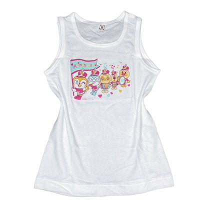 Kawaii Anpanman Characters Band Tank Top Sz XS/S