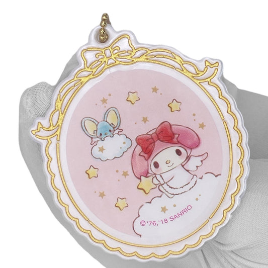 2018 Sanrio Christmas Characters Angelic Ornament Keychain - My Melody