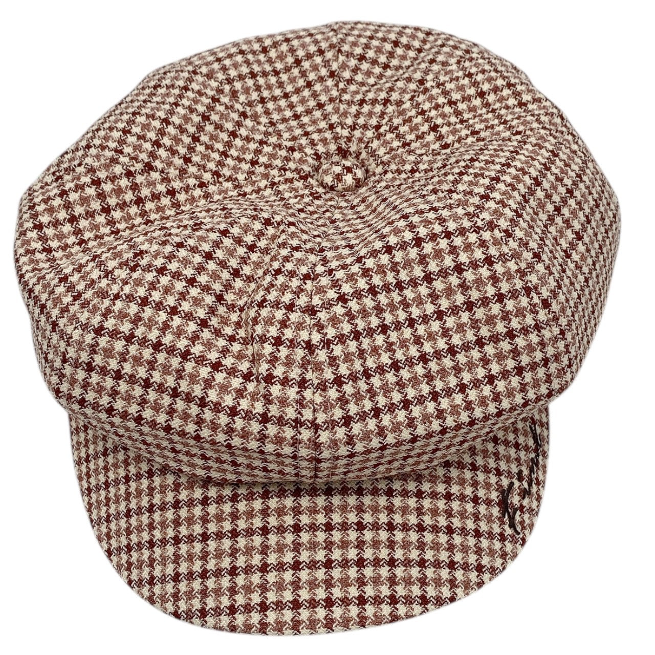 Y2K 2000s Grunge Plaid Newsboy Hat