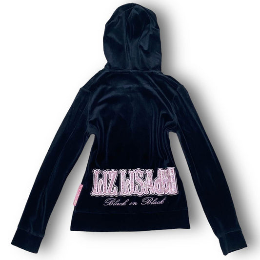 Y2K Liz Lisa Doll Bling Hoodie Sz S