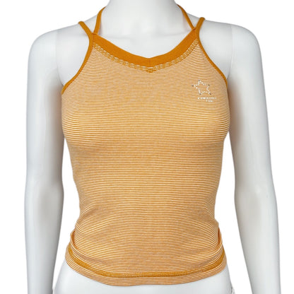 2000s Gyaru Halter Cami Top Sz XS
